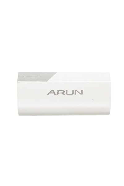 Gtech External Battery Arun Y38, 5600 mAh, 2 USB Ports / Micro USB LED Indicator, Fast Charge White/Gray