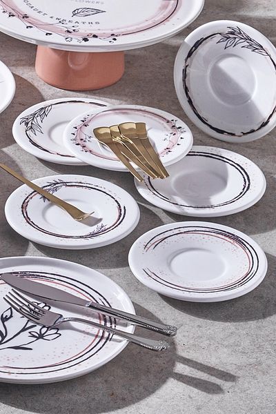 Fecra Rosy 19 Piece Presentation and Service Set