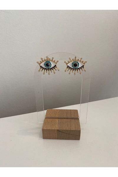 BİJUTERİX Eye Earrings