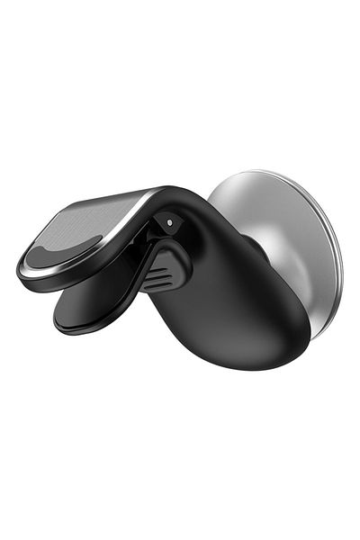 SKYDDAR INNOVATION Suport magnetic auto pentru grila de ventilație, compatibilitate universală, (S8), negru-argintiu, set cu autocolant