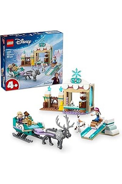 STOREMAX Lego ǀ Disey Froze Aa's Sled Adventure 43256-4 Years Old and Above Presses Love Children Creative Toys