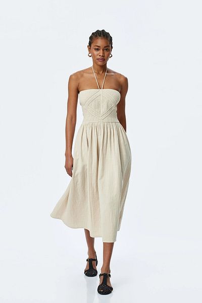 Koton Women's Dress 5Sak80014Ew080