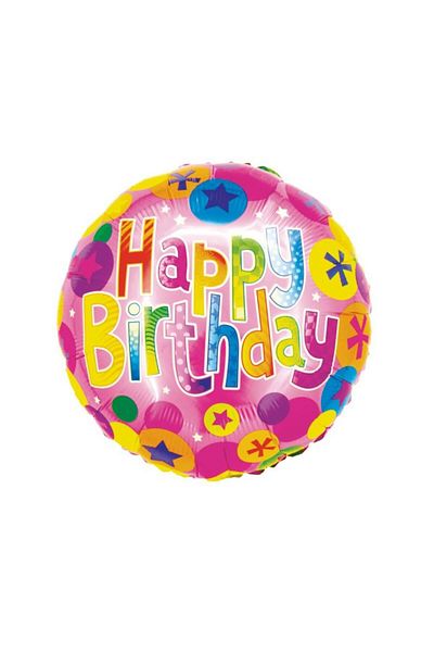 daço Happy Birthday Balloon Daco, 46 cm