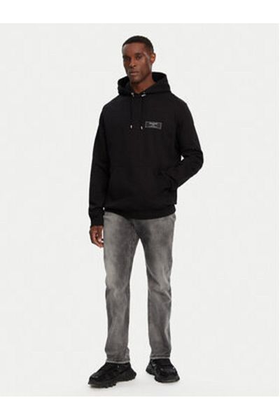 BALMAIN Mens Sweatshirt black BALMAIN-DH1JT047JB53 0PA