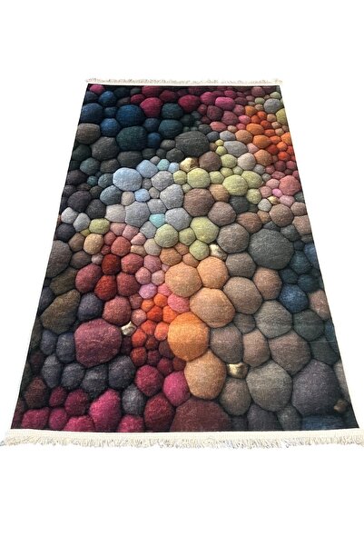 PATRU ANOTIMPURI Digital 3D anti-slip sleeper mat, 80 X 150 CM