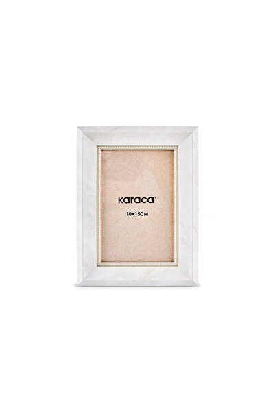 Karaca Bramble Marble Look Frame Cream 10X15 cm