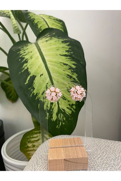 BİJUTERİX Flower Earrings