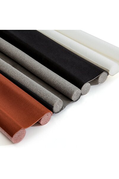 Generic شريط مانع تسرب أسفل الباب، واقي مزدوج من تيارات الهواء، مانع تسرب أسف...