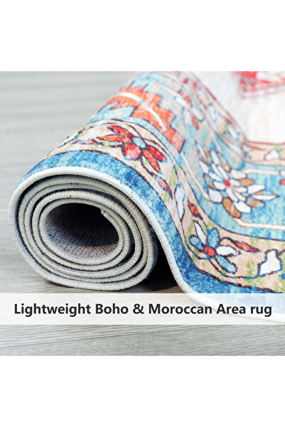 sharpdo Home Decoration Area Imitation Cashmere Carpet, Suitable for Bedroom, Living Room, Sofa