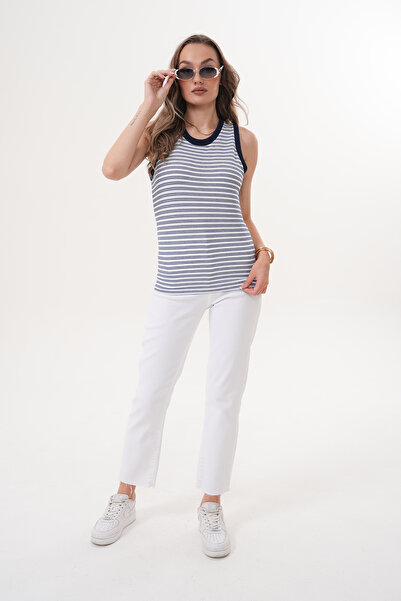 Miss Dünya Lissa Жіноча велосипедна кофта в смужку