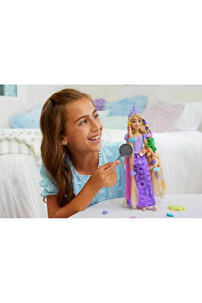 TOYFEST Prenses Renk Değiştiren Sihirli Saçlı Rapunzel