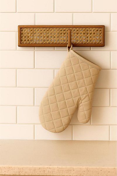 Miabella Home Oven Mitts Oven Holder Premium Heat Proof Kitchen Glove Holder Heat Resistant Gloves