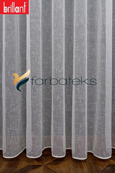 farbateks Linen Form Tulle Style Design Tulle 3 Layers Tight Pleated Tulle Curtain