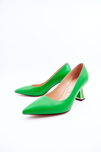 Tenau Women's Genuine Leather Heeled Shoes