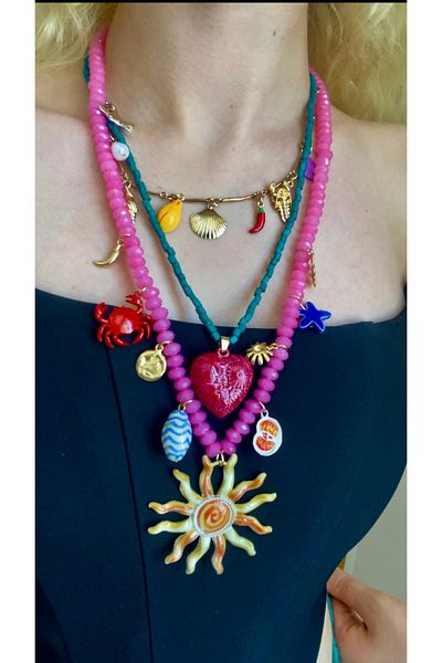 Ofi Brand Model Necklace Set