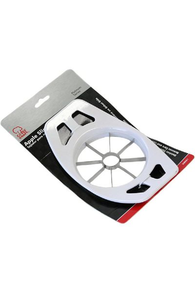 Chef Craft Select Easy to Use Stainless Steel Apple Slicer/Corer White and Silver