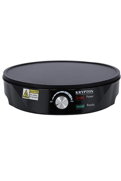 KRYPTON Crepe Maker, Electric Griddle Crepe Maker, KNCM6387 Nonstick Electric Pancake Maker with Bat