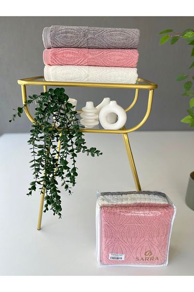 sarra 50X90 Middle 3-Piece Towel V1