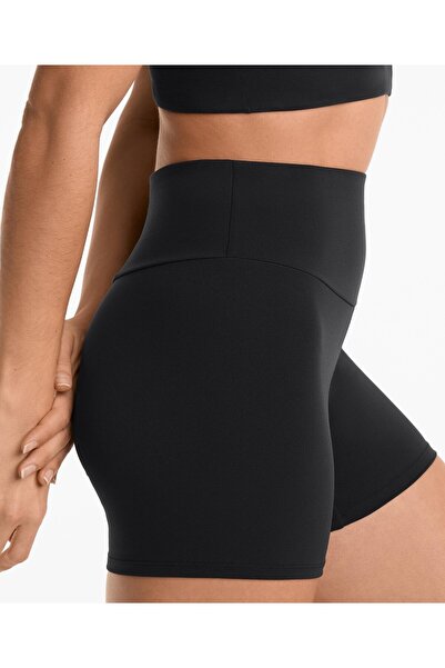 Domoda High Waist Tummy Control Stretchy Fabric, Women's Sports Leggings 10 cm Comfortlux High Rise Hot Pants