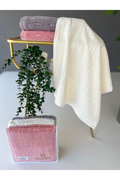sarra 50X90 Middle 3-Piece Towel V1