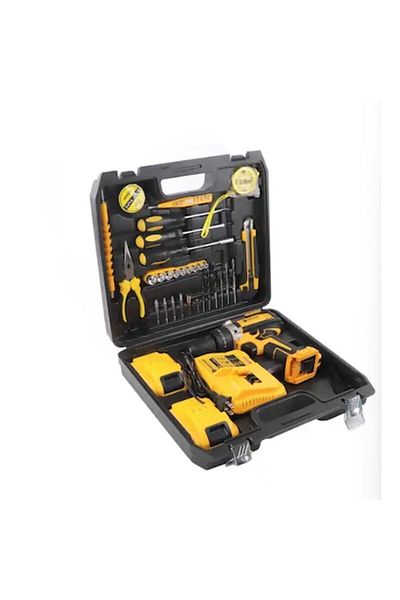 Rovitech Screwdriver set, Black/Yellow, 34 pieces