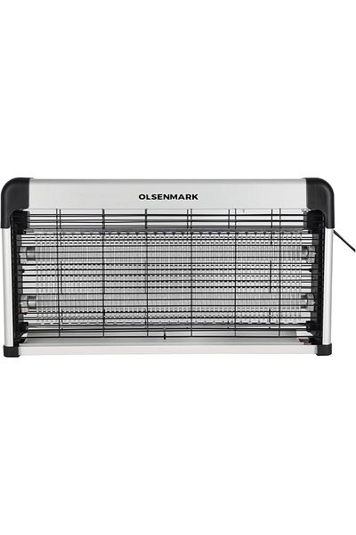 Olsenmark 30W Fly & Insect Killer - Powerful Fly Zapper 2x15W UV Light Tube - Electric Bug Zapper, I