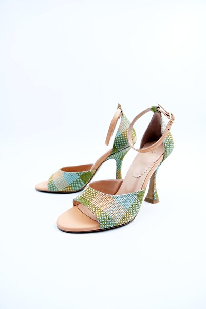 Tenau Women's Genuine Leather Heeled Shoes