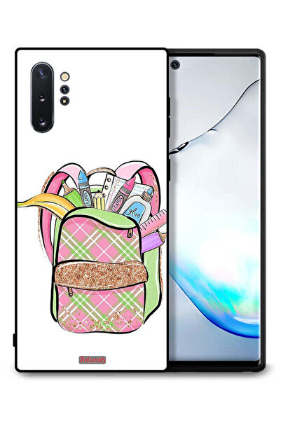 Tolwak غطاء حماية لهاتف سامسونج جالكسي نوت 10 بلس بتصميم حقيبة فتاة وحيد القرن