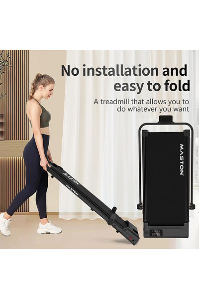 MASTON MST-T120 1-12Km/H Walking Pad Under Desk Treadmills, Walking Pad Treadmill For Home & Office Use