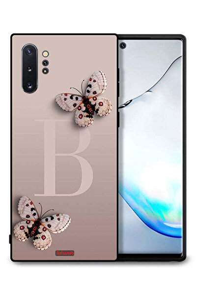 Tolwak غطاء حماية لهاتف سامسونج جالكسي نوت 10 بلس بنقشة فراشات