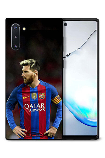 Tolwak غطاء حماية لهاتف سامسونج جالكسي نوت 10 ميسي برشلونة