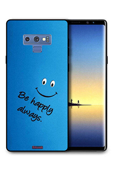 Tolwak غطاء حماية لهاتف سامسونج جالكسي نوت 9 - كن سعيدًا دائمًا