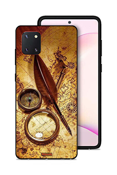 Tolwak غطاء حماية لهاتف سامسونج جالكسي نوت 10 لايت بتصميم بوصلة عتيقة