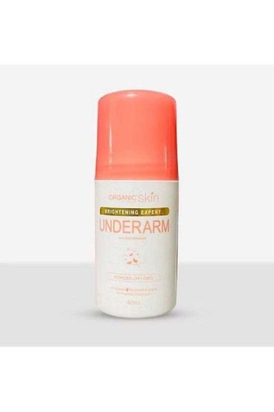 Organic Skin Whitening Underarm Powder Dry Deo Roll-on 40ml By Top Choice