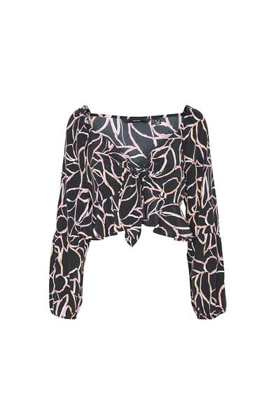 Vero Moda - Nya Cropped Printed Blouse