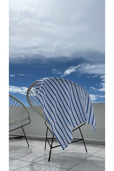 DEUX LAPINS 100% Cotton Muslin Baby Blanket - Coco Brush 120X120 cm
