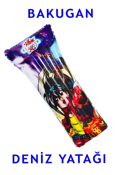 BAKUGAN Inflatable Sea and Pool Mattress 183 cm X 76 cm Inflatable Sea and Pool Mattress