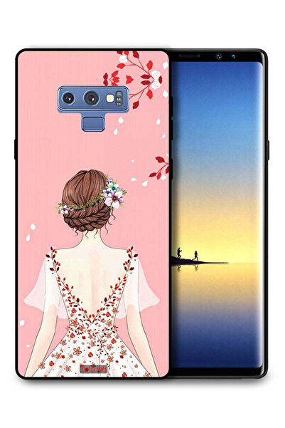 Tolwak غطاء حماية لهاتف سامسونج جالكسي نوت 9 بتصميم فتاة واقفة