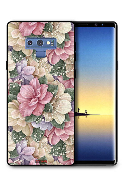 Tolwak غطاء حماية عالي الجودة لهاتف سامسونج جالكسي نوت 9 بنقشة زهور