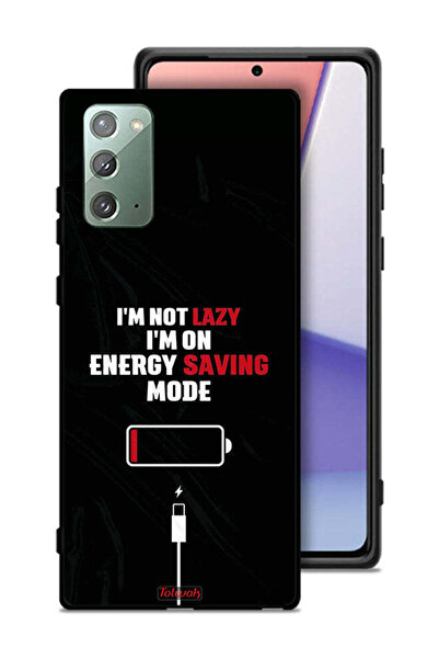 Tolwak غطاء حماية لهاتف سامسونج جالكسي نوت 20 أنا لست كسولاً، أنا في وضع توفي...