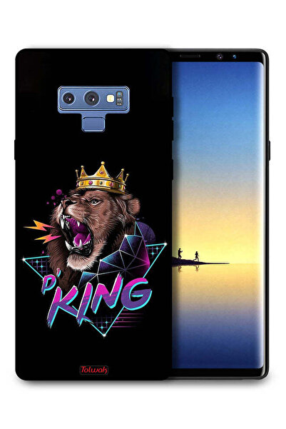 Tolwak غطاء حماية لهاتف سامسونج جالكسي نوت 9 بطبعة الأسد الملك