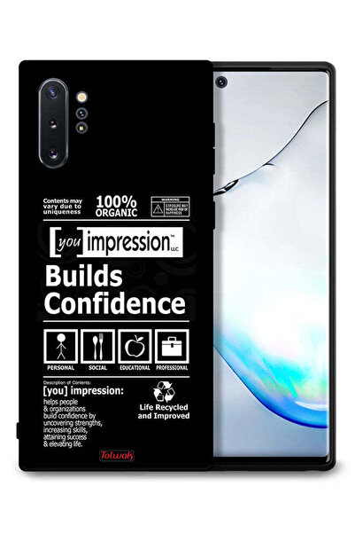 Tolwak غطاء حماية لهاتف سامسونج جالكسي نوت 10 بلس ملصق يعزز الثقة