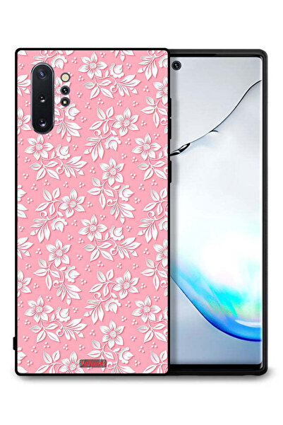 Tolwak غطاء حماية لهاتف سامسونج جالكسي نوت 10 بلس بنمط خلفية زهور