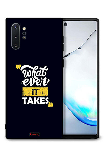 Tolwak غطاء حماية لهاتف سامسونج جالكسي نوت 10 بلس - مهما كان الأمر