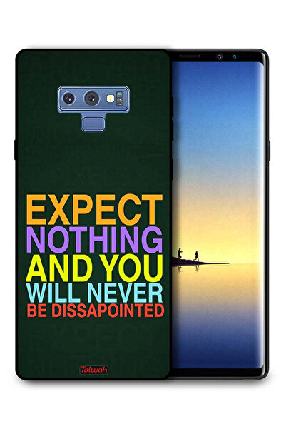 Tolwak غطاء حماية لهاتف سامسونج جالكسي نوت 9 - لا تتوقع شيئًا ولن تشعر بخيبة ...
