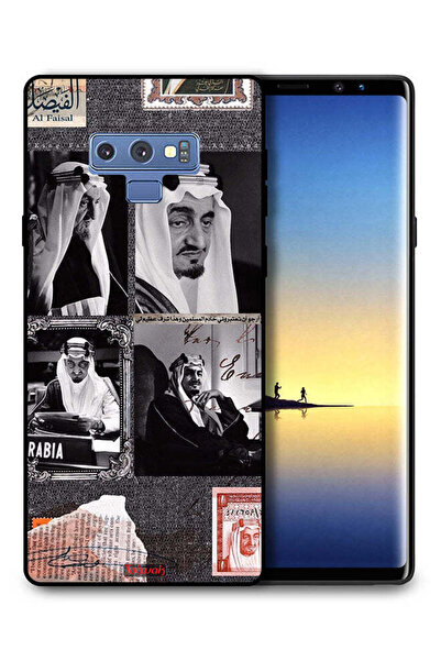 Tolwak غطاء حماية لهاتف سامسونج جالكسي نوت 9، ملصق الملك فيصل العتيق