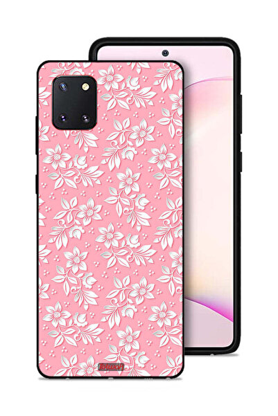 Tolwak غطاء حماية لهاتف سامسونج جالكسي نوت 10 لايت بنمط خلفية زهور