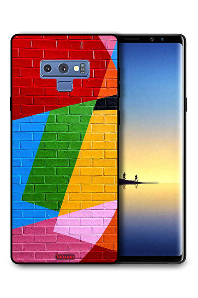 Tolwak غطاء حماية لهاتف سامسونج جالكسي نوت 9 برسومات جدارية ملونة