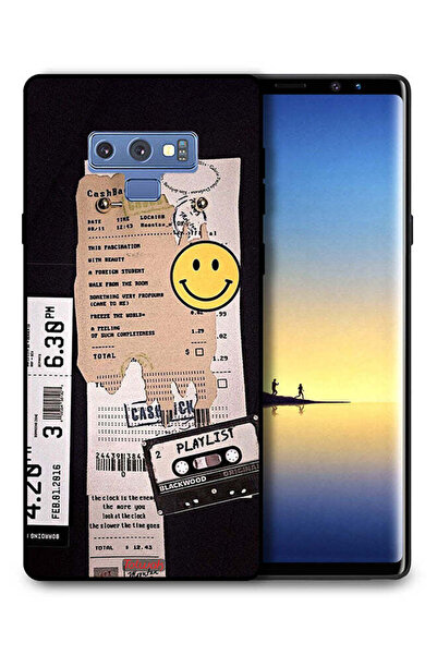 Tolwak غطاء حماية لجهاز سامسونج جالكسي نوت 9 مع ملصق قائمة تشغيل