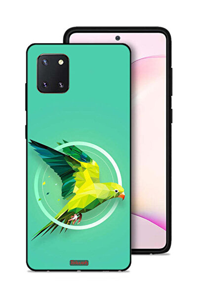 Tolwak غطاء حماية لهاتف سامسونج جالكسي نوت 10 لايت بتصميم ببغاء تجريدي